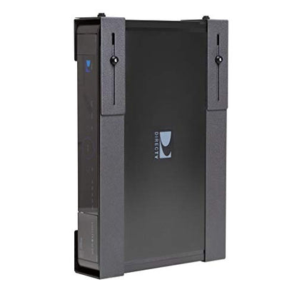 HIDEit Mounts Uni-L Mount - Patented in 2015, Made in USA - Steel Adjustable Large Wall Mount, Hide Your Cable TV Box, Satellite Receivers, DVRs, NVRs, Set-Top Boxes and Other A/V Equipment - size: USA Made Large