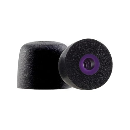 Replacement Memory Foam Ear Tips for Shure SE215 PRO SE215, M | Compatible with Shure SE112 SE315 SE425 SE535 SE846 Aonic4 Aonic5 Earphones, Ultimate Comfort, 3 Pairs (Black) - size: Medium