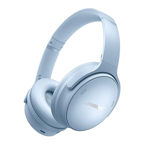 Bose QuietComfort Wireless Noise Cancelling Headphones, Bluetooth Over Ear Headphones with Up to 24 Hours of Battery Life, Moonstone Blue - Limited Edition (Renewed) - color: Moonstone Blue