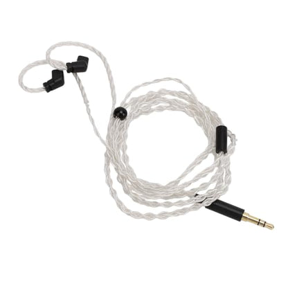 IEM Cable, Silver Plated Earphone Cable for QDC, AS12, AS16, ZSX, ZSN, ZS10 Pro, EDX, UE 18Pro, TRN, QDC, CCA, 2pin 0.78mm, 3.5mm