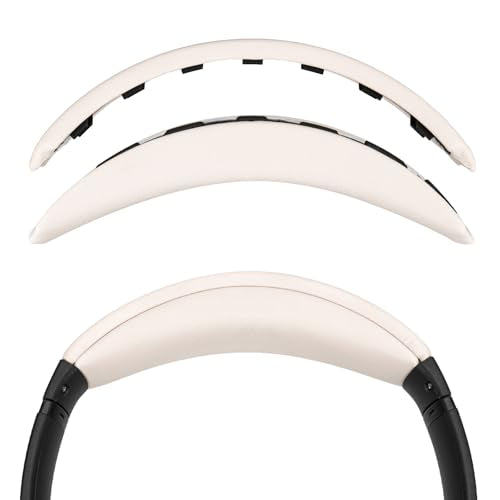 Geekria Headband Pad Compatible with Bose QuietComfort 35 II Gaming, QC35 II/QC35/QC45/QC SE Headphones Replacement Band, Headset Head Top Cushion Cover Repair Part (Beige) - color: Beige