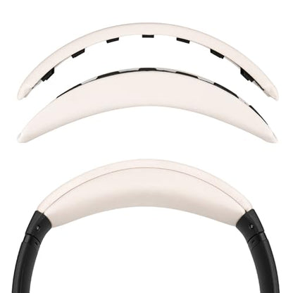 Geekria Headband Pad Compatible with Bose QuietComfort 35 II Gaming, QC35 II/QC35/QC45/QC SE Headphones Replacement Band, Headset Head Top Cushion Cover Repair Part (Beige) - color: Beige