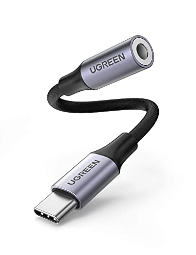 UGREEN 3.5mm Audio Cable Aux Cord 3FT and Braided USB C to 3.5mm Audio Adapter Bundle