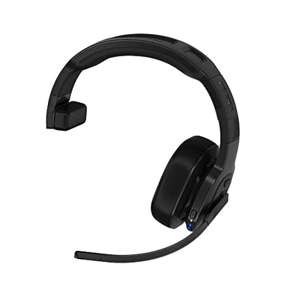 Garmin dezl Headset 100, Single-Ear Premium Trucking Headset, Active Noise Cancellation, Superior Battery Life and Memory Foam Ear Pads,Black (Renewed)
