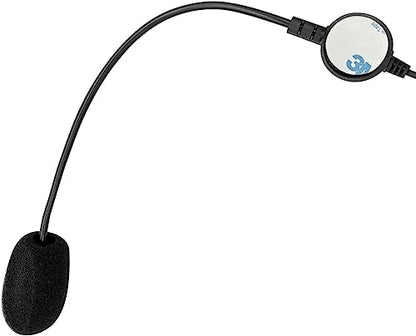 2 Pin Motorcycle Helmet Headset Full Open Face Walkie Talkie Racing Earpiece with Mic Finger PTT Push to Talk for Baofeng UV-5R UV-82 UV-82HP BF-888s BF-f8hp Ar-152 Archsell AR-5 Kenwood Radio
