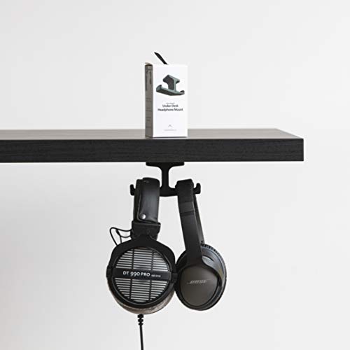 Elevation Lab The Anchor™ - THE Original Under-Desk Headphone Stand Mount Holder - size: Single - The Anchor