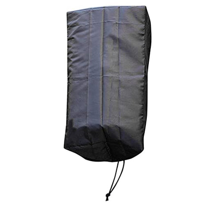 Outdoor Speaker Cover Waterproof Wall Mounted Speaker Protection with Windproof Elastic Cord - size: 1pack