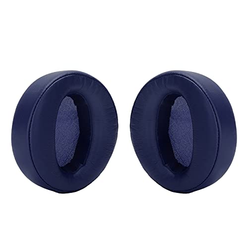 Replacement Ear Pads Cushions for Headset, Red, Soft Foam Earpads with Enhanced Bass, Comfort Fit for Headphone - color: Blue