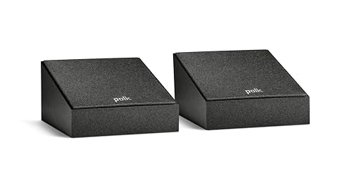 Polk Audio Monitor XT90 Height Speaker Pair for 3D Sound, Midnight Black - style: Hi-Res Height Speaker (XT90)