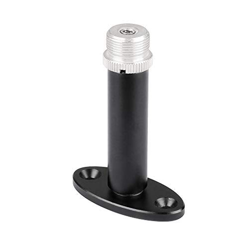 CAMVATE Wall Mount Bracket With 5/8"-27 Male Screw for Mic Microphone Mount - size: 5 x 6.5 x 2.2 cm