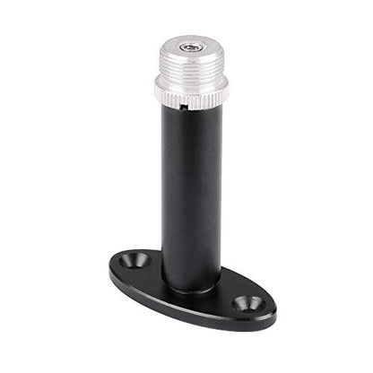 CAMVATE Wall Mount Bracket With 5/8"-27 Male Screw for Mic Microphone Mount - size: 5 x 6.5 x 2.2 cm