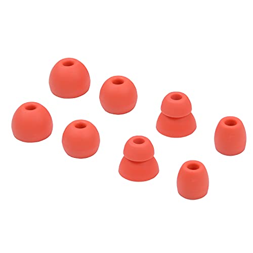 Replacement Eartips Silicone Earbuds Buds Set for Powerbeats Pro Beats Wireless Earphone Headphones,4 Pair (Red) - color: Red