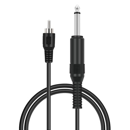 RCA to 6.35mm 1/4 inch, 3ft RCA Male to 6.35mm TS Mono Male Jack Adapter Audio Cable for Speaker Mixer Amplifier TV AV Receiver Guitar