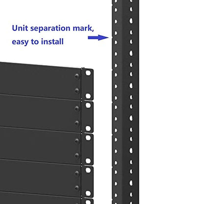 4U Rack Rails Kit with Hardware - 2 Pieces (4URR) - size: 4U