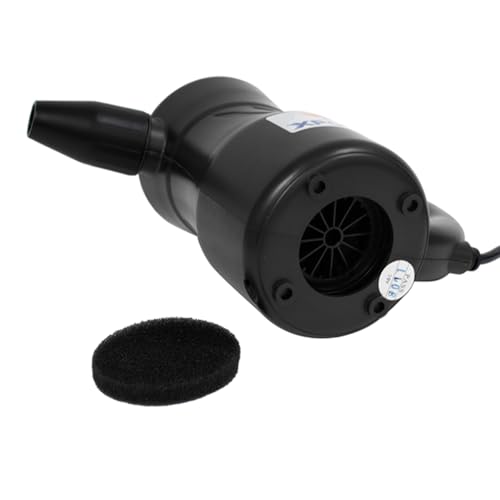 XPOWER A-2S Cyber Duster - Plug-in Electric, Multipurpose Duster and Air Blower with 2 Speed Settings of 39000/28000 RPM and 10-Foot Power Cord (Black)