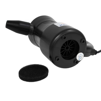 XPOWER A-2S Cyber Duster - Plug-in Electric, Multipurpose Duster and Air Blower with 2 Speed Settings of 39000/28000 RPM and 10-Foot Power Cord (Black)