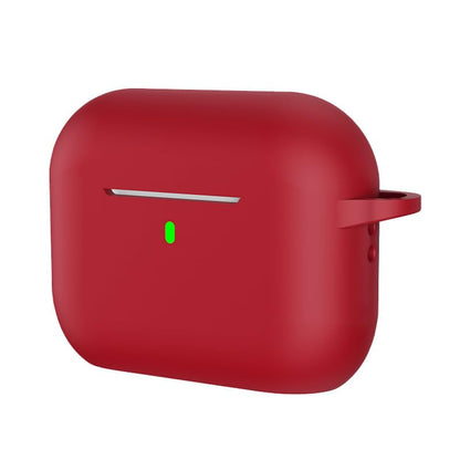 Shockproof Silicone Cover for Wireless Earbuds Case Shell with AntiScratch Protections Nonslip Grip Protector - color: Claret