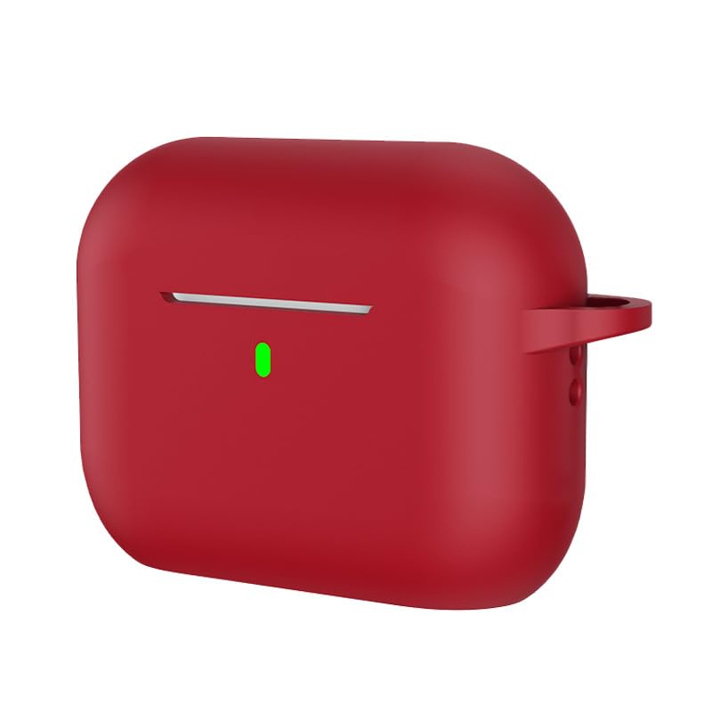 Shockproof Silicone Cover for Wireless Earbuds Case Shell with AntiScratch Protections Nonslip Grip Protector - color: White