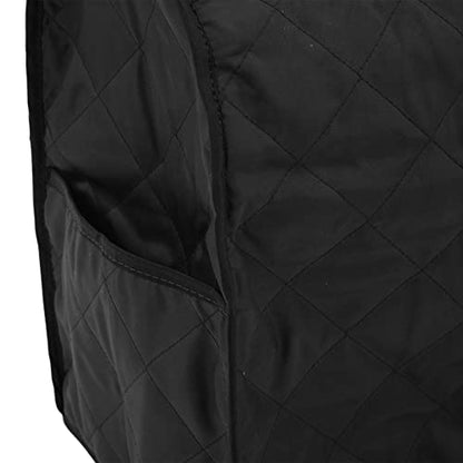 Kitchen Mixer Dust Carry Bag, Anti Dirt Anti Scratches Mixer Dust Cover Kitchen Food Stand Mixer Dust Organizer Cover (Black) - color: Black