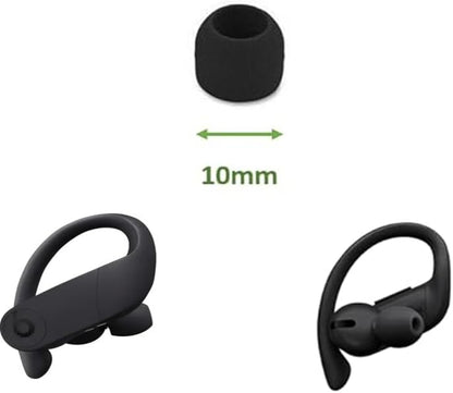 Zotech Replacement Earbud Tips for Powerbeats Pro, 10 Pairs Extra Small Kids Sizes, Soft Silicone