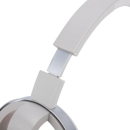 Asixxsix Over Ear Open Back Headphones, Dual Device Pairing Wireless BT Gaming Headset with Microphones, Adjustable Slider, Breathable Lightweight for Music & Gaming