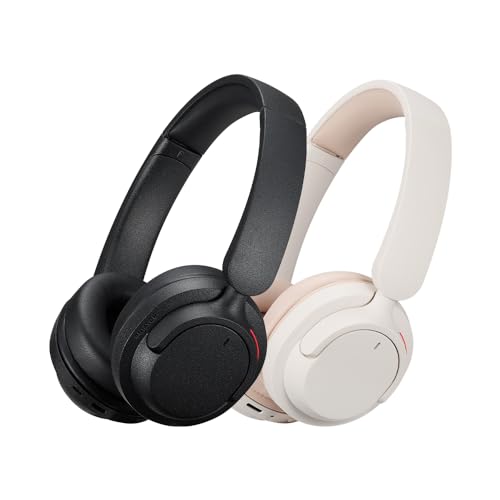 Phiaton BonoBeats Lite Digital Hybrid Active Noise Cancelling Wireless Headphones - color: Beige