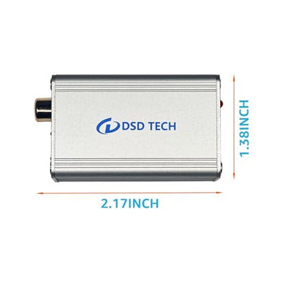 DSD TECH SH-AU01A USB to TOSLINK Coaxial Optical Audio Adapter