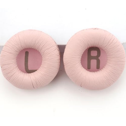 Tune 600 Ear Pads Replacement Ear Cushions Compatible with JBL Tune 600BTNC T500BT T510BT Tune 500 T450BT JR300 JR300BT Headphones High-Density Memory Foam Earpads Earmuffs Ear Cups Cover (Pink) - color: Pink