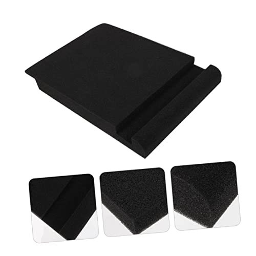 Speaker Isolation Pads for 6.5 to 8 Inch Monitors, Black