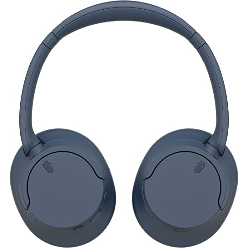 Sony WH-CH720NL Noise Canceling Wireless Bluetooth Headphones - Built-in Microphone - up to 35 Hours Battery Life and Quick Charge - Navy Blue - color: Blue