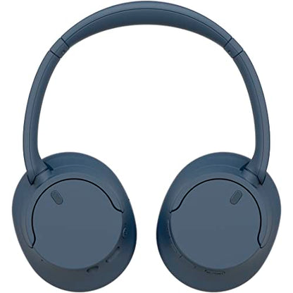 Sony WH-CH720NL Noise Canceling Wireless Bluetooth Headphones - Built-in Microphone - up to 35 Hours Battery Life and Quick Charge - Navy Blue - color: Blue