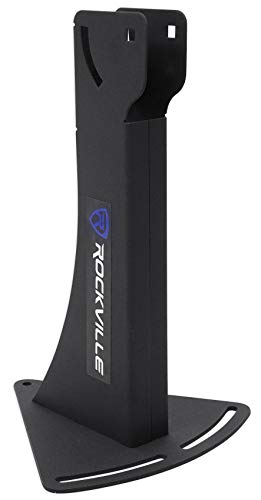 Rockville RPW20 Adjustable Wall Mount Bracket for PA Speaker Installations, Pair | Heavy Duty Steel, 110 lb Capacity Each, Horizontal and Vertical Tilt, Includes Mounting Hardware, for PA Speaker Installation - style: Tilt