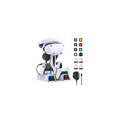 RGB Charging Station for PSVR 2/PS5 Edge/PS5 Controller