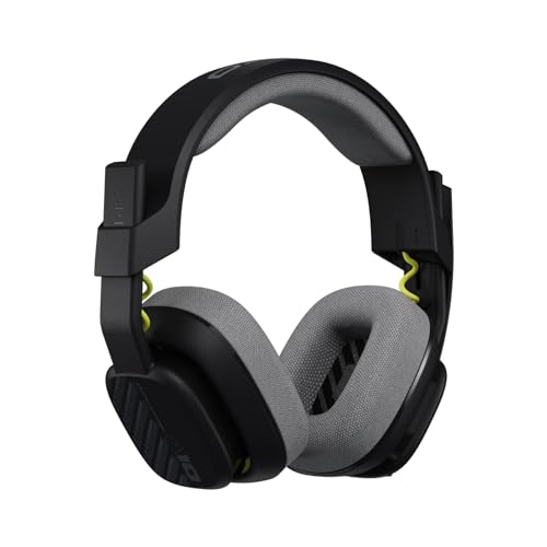 Astro A10 Gaming Headset Gen 2 Wired Headset, Over-Ear Gaming Headphones, Lightweight & Damage Resistant, Flip-to-Mute Microphone, 32 mm Drivers, Compatible with PS5, PS4, Nintendo Switch, PC - Black - color: Black