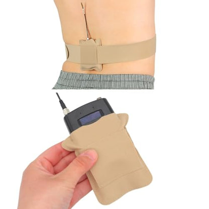 URSA Belt Pouch with Clips - Versatile Rigging for Wireless Transmitters (Beige, Large) - color: Beige, size: Large