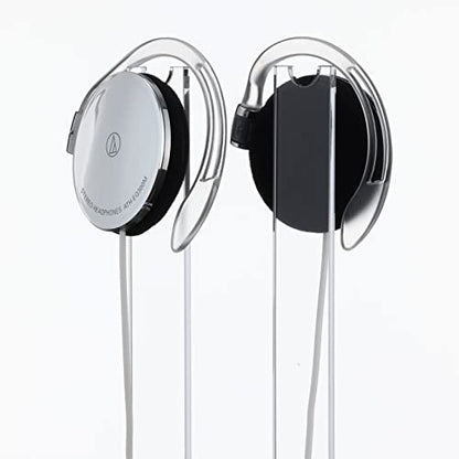 Audio Technica ATH-EQ300M SV Silver | Ear-Fit Headphones (Japan Import) - color: Silver