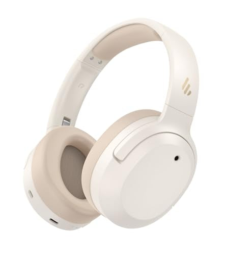 Edifier W820NB Plus Gen 2 Over-Ear Noise Cancelling Headphone, Ivory - color: Ivory