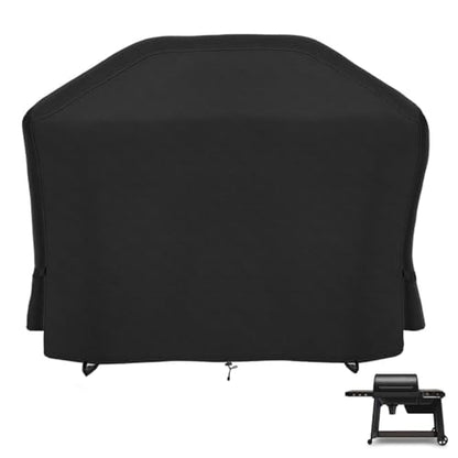 Grill Cover for Traeger Woodridge Elite Pellet Grill TFC97XLH, Outdoor Griddle Cover for Traeger Elite/Pro Pellet Smoker Grill, Waterproof BBQ Grill Cover for All Weather - size: 67"L x 27"D x 45"H