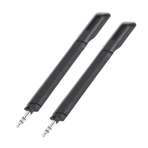 2Pcs Microphones Replacement for G733 Lightspeed Wireless Gaming Headset 3.5mm Detachable Noise Cancelling Mic