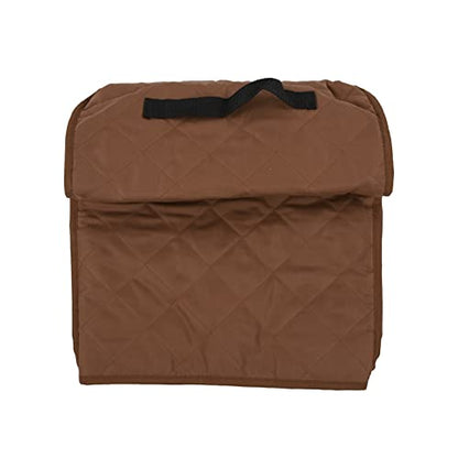Acouto Kitchen Mixer Cover Carry Bag for Professional 5-Qt Qt Stand Mixers – Quilted Polyester Pongee & Scratch- with Handle and Storage Pockets (Coffee) - color: Coffee