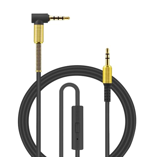 3.5mm to 3.5mm Male Audio Cable, 90 Degree Right Angle Compatible for Smartphones Tablets and Speakers [3 Pack] (Black White Red) - color: Black White Red