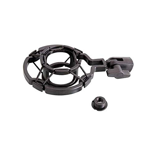 Universal Microphone Shock Mount, Mic Clip Holder for Diameter 47mm-53mm Mic Anti Vibration Adjustable High Isolation Shock Mount