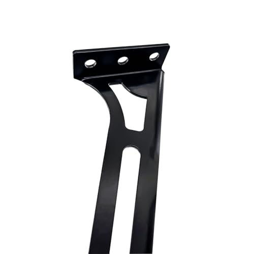 Steel Floor & Wall Mount Amplifier Rack Laser-Cut Audio Equipment Rack for Car Audio Sound System Coated with Black Powder