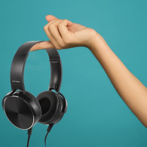 SHINEOFI Lightweight Wired Over Ear Gaming Headset with Surround Sound Stereo Noise Isolating Microphone Comfortable Breathable Earmuffs for Computer and Long Gaming Sessions