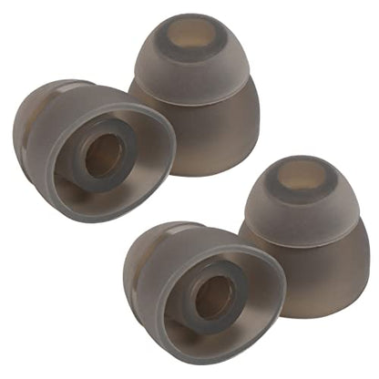 Flange Silicone Ear Tips 4.5mm Inner Hole Replacement Earbuds for in-Ear Headphones 2 Pairs - color: A