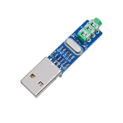 External Sound Card 5pcs 5V Mini PCM2704 CM108 USB Sound Card Power DAC Decoder Board Module for Pi 16 Bits for Windows, Mac,Desktop(CM108) - color: CM108