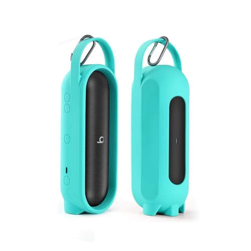 Silicone Cover for Beats Pill Portable Bluetooth Speaker Storage Bag Speaker Holder Travel Bag (Mint Green) - color: Mint Green