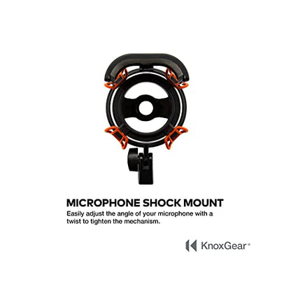 Knox Gear Shock Mount and Pop Filter for Audio-Technica AT2020