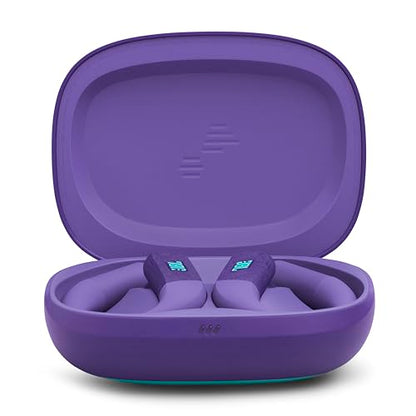 JBL Endurance Peak 4 - Cancelling Sport Earbuds - Purple | Adaptive Noise Cancelling with Smart Ambient, IP68 water and dust proof, Secure fit with TwistLock design - color: Purple