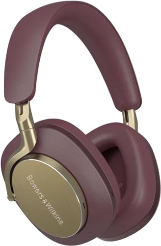 Bowers & Wilkins Px8 Over-Ear Wireless Headphones, Royal Burgundy - color: Royal Burgundy